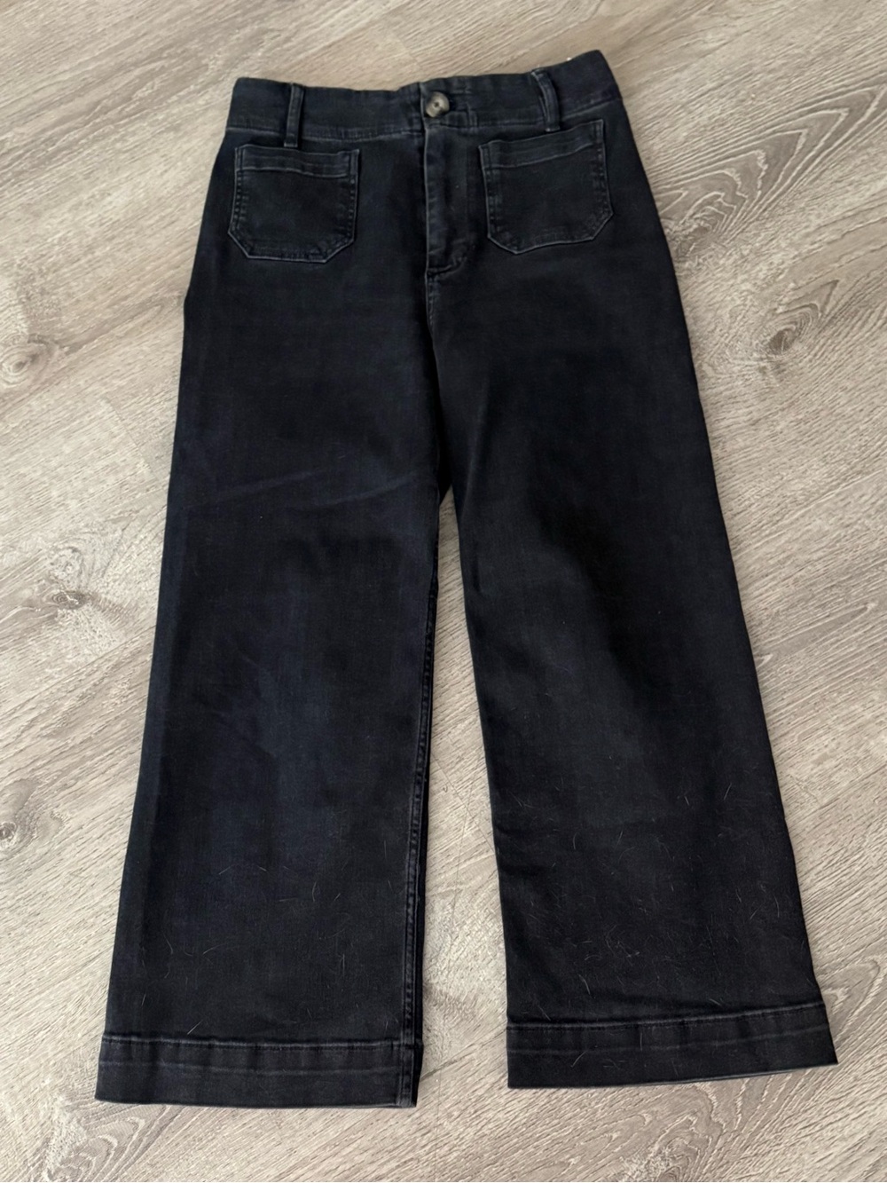 Pilcro The Skipper Black Jeans Size 28